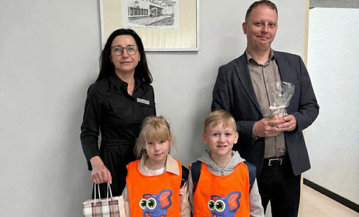 Zdjęcie do Wizyta dzieci z Zespołu Szkolno-Przedszkolnego w Brzeźnie