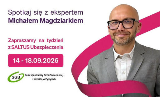 Zdjęcie do Tydzień z Ubezpieczeniami Saltus w Banku Sp&oacute;łdzielczym Zimie Szczecińskiej w Pyrzycach!