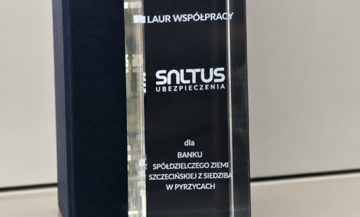 Zdjęcie do Laur Wsp&oacute;łpracy dla Banku Sp&oacute;łdzielczego Ziemi Szczecińskiej 